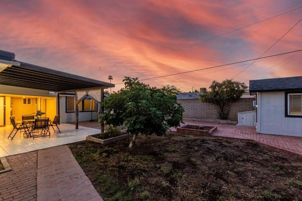 New Midtown Modern Studio With Backyard Финикс Екстериор снимка
